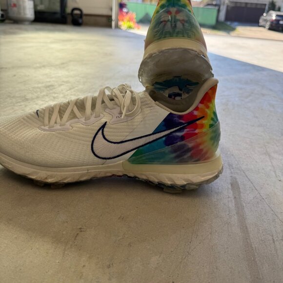 Nike Air Zoom Infinity Tour NRG Tie Dye Peace Love Golf Shoe (Size 13)
